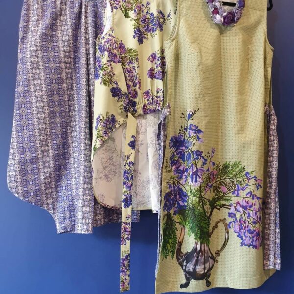 Jacaranda - fabric - outfit